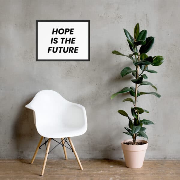 Hope is The Future Wall Art Christian Podcast